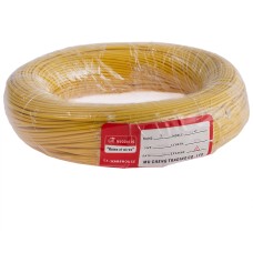 Провід багатожильний 0.5mm² (20AWG/16xD0.20mm, мідь, PVC), жовтий