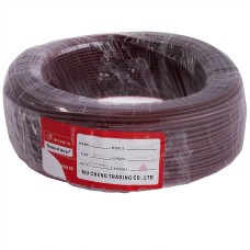 Провід багатожильний 1.0mm² (18AWG/32xD0.20mm, мідь, PVC), коричневий