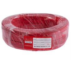 Провід багатожильний 1.5mm² (16AWG/48xD0.20mm, мідь, PVC), червоний