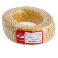 Провід багатожильний 1.5mm² (16AWG/48xD0.20mm, мідь, PVC), жовтий