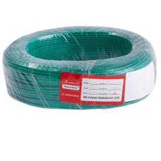 Провід багатожильний 1.5mm² (16AWG/48xD0.20mm, мідь, PVC), зелений