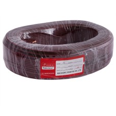 Провід багатожильний 1.5mm² (16AWG/48xD0.20mm, мідь, PVC), коричневий