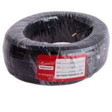 Провід багатожильний 1.5mm² (16AWG/48xD0.20mm, мідь, PVC), чорний