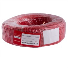 Провід багатожильний 2.5mm² (14AWG/77xD0.20mm, мідь, PVC), червоний