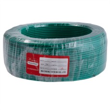 Провід багатожильний 2.5mm² (14AWG/77xD0.20mm, мідь, PVC), зелений