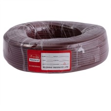 Провід багатожильний 2.5mm² (14AWG/77xD0.20mm, мідь, PVC), коричневий
