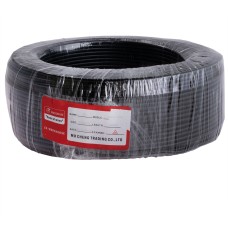 Провід багатожильний 2.5mm² (14AWG/77xD0.20mm, мідь, PVC), чорний
