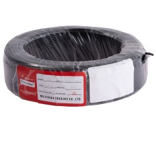 Провід одножильний 0.75mm² (19AWG, 1xD0.99mm, мідь, PVC), чорний