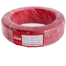 Провід одножильний 1.0mm² (18AWG, 1xD1.13mm, мідь, PVC), червоний