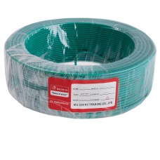 Провід одножильний 1.5mm² (16AWG, 1xD1.38mm, мідь, PVC), зелений