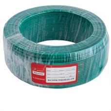 Провід одножильний 2.5mm² (14AWG, 1xD1.78mm, мідь, PVC), зелений