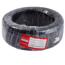 Провід одножильний 2.5mm² (14AWG, 1xD1.78mm, мідь, PVC), чорний