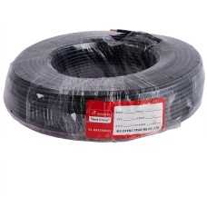 Провід одножильний 4.0mm² (12AWG, 1xD2.25mm, мідь, PVC), чорний