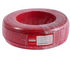 Провід одножильний 6.0mm² (10AWG, 1xD2.76mm, мідь, PVC), червоний