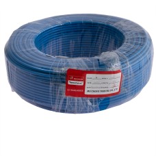 Провід одножильний 6.0mm² (10AWG, 1xD2.76mm, мідь, PVC), синій