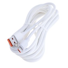 Кабель USB Micro 2A 3m, білий (SJ609USB01 – USAMS)
