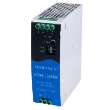 Блок живлення на DIN-рейку 240W 24V LIF240-10B24R2 Mornsun