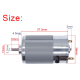 Мотор RS555, 4500rpm, 12VDC
