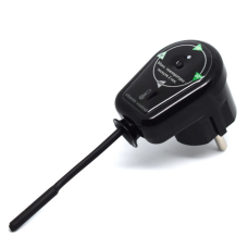 EF16PB Терморегулятор розеточний чорний з виносним датчиком ERAFLYME