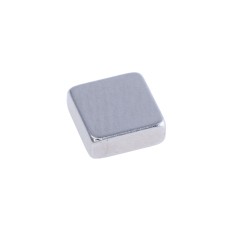 Магніт NdFeB, Блок 5 x 5 x 2 mm (N50), Ni + Cu + Ni (нікель) HHII
