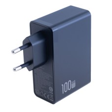 Зарядний пристрій чорний US-CC163 T50 100W 4 Ports ACCC GaN Fast Charger (black, EU) USAMS