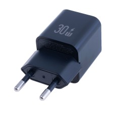 Зарядний пристрій чорний US-CC189 PD30W+QC3.0 A+C Dual-port Fast Charger (black, EU) USAMS