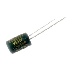 Електролітичний конденсатор 470uF 16V LOW ESR 8x12mm 105°C (Chongx)