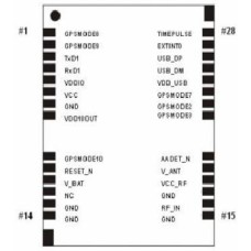 MG-LE4S (SDT12E) (ATMEL Supersense GPS Module (BR: 9600) Modulestek