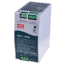 Блок живлення на DIN-рейку 180W 27,6V з функцією ДБЖ UPS DRC-180B MeanWell