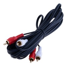 Кабель 2RCA <-> 2RCA 5 метрів. LJ