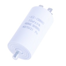Конденсатор пусковий 10uF 450VAC ±5% 34*65mm SZ SZ,JEC