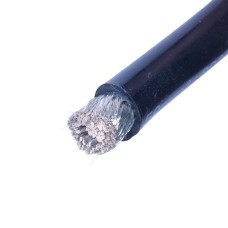 Силіконовий провід 1AWG (50mm²-10000/0.08TS) чорний