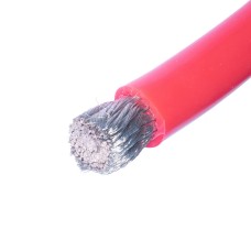 Силіконовий провід 2/0AWG (75mm²-15000/0.08TS) червоний