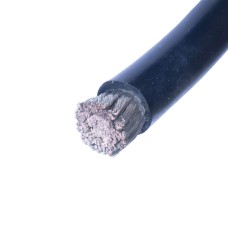 Силіконовий провід 2/0AWG (75mm²-15000/0.08TS) чорний