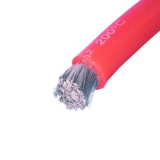 Силіконовий провід 3/0AWG (95mm²-19000/0.08TS) червоний