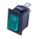 Перемикач KCD5-101 GREEN Daier