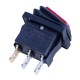 Перемикач KCD1-2-101NW red 220V Daier