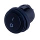 Перемикач KCD1-5-101W,black Daier