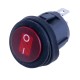 Перемикач KCD1-5-101NW red 12V Daier