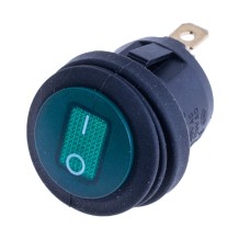 Перемикач KCD1-5-101NW green 24V Daier