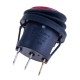 Перемикач KCD1-5-101NW red 220V Daier