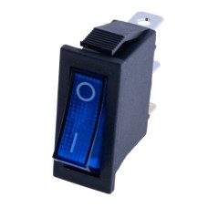 Перемикач KCD3-101N 220V blue Daier