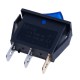 Перемикач KCD3-101N 220V blue Daier