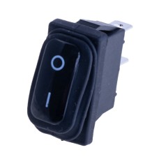 Перемикач KCD3-101W black Daier