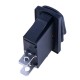 Перемикач KCD3-101W red Daier