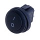 Перемикач KCD1-8-101W black Daier