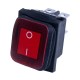 Перемикач KCD2-201NW red 220V Daier