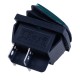 Перемикач KCD2-201NW green 220V Daier