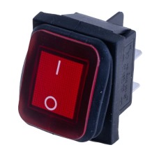 Перемикач KCD2-201NW red 12V Daier