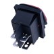 Перемикач KCD2-201NW red 24V Daier
